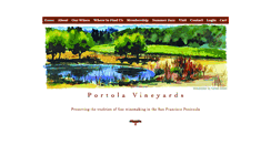 Desktop Screenshot of portolavineyards.com